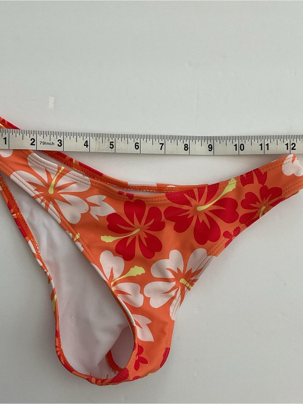 Hawaiian Floral Print Bikini Hibiscus Size S - Picture 6 of 7